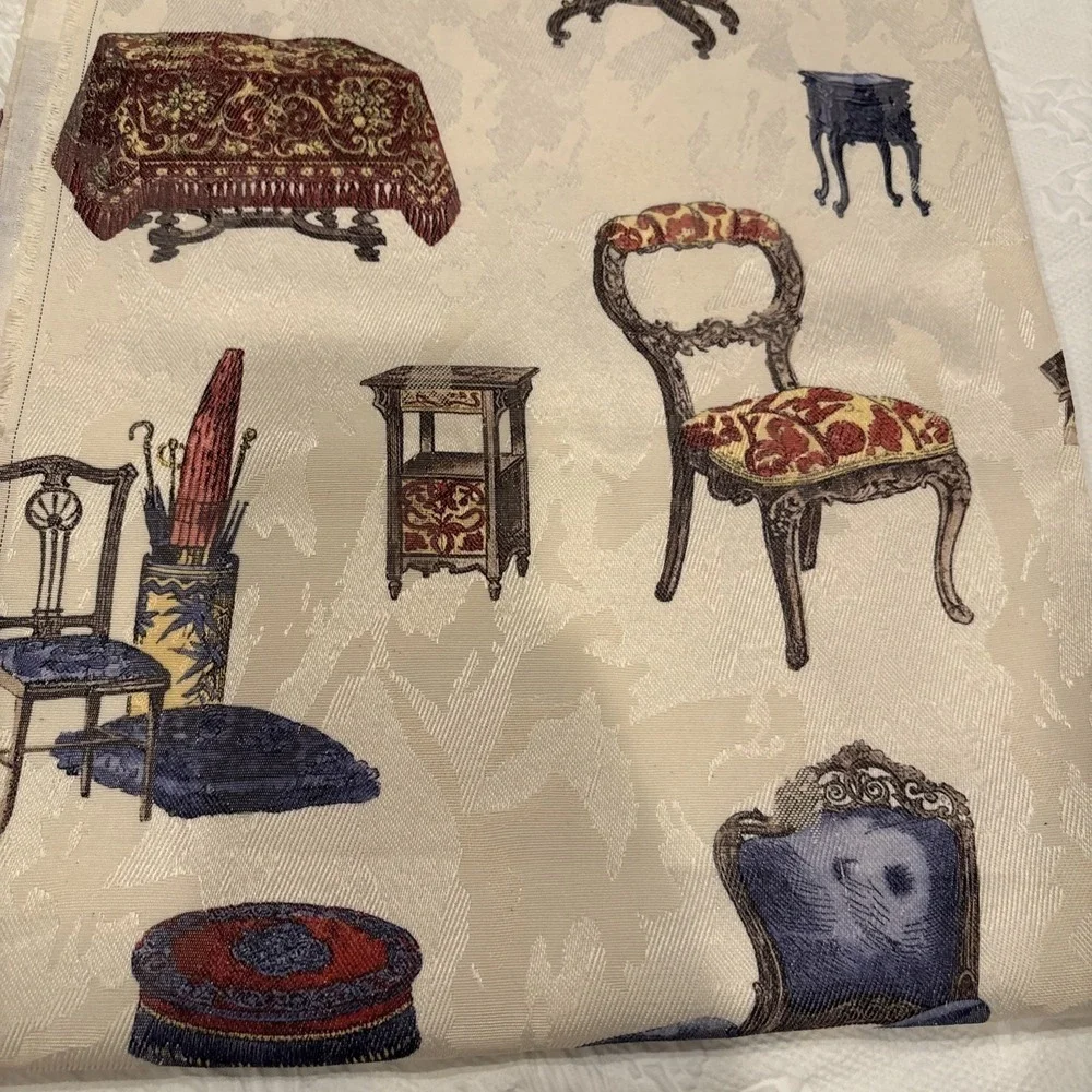 Vintage Fabric Bundle Lot Quilt Upholstery Panel Kids Holidays Silk Mixed 10 lbs